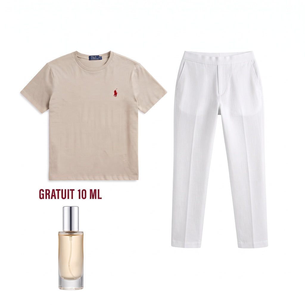 Pack Tshirt RL+ Pantalon en lin