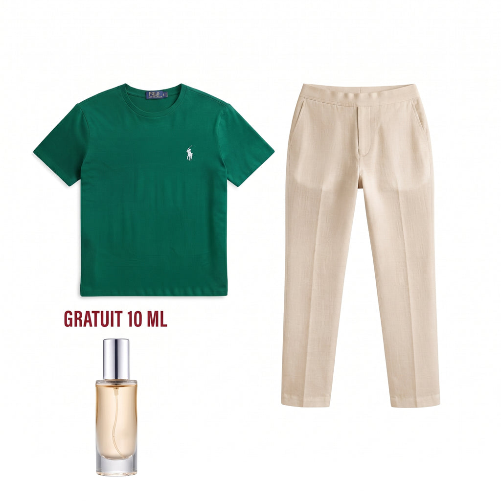 Pack Tshirt RL+ Pantalon en lin